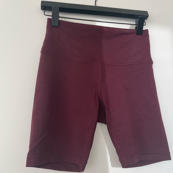 Lululemon 8” Running Base Shorts (burgundy) - Picture 2 of 4